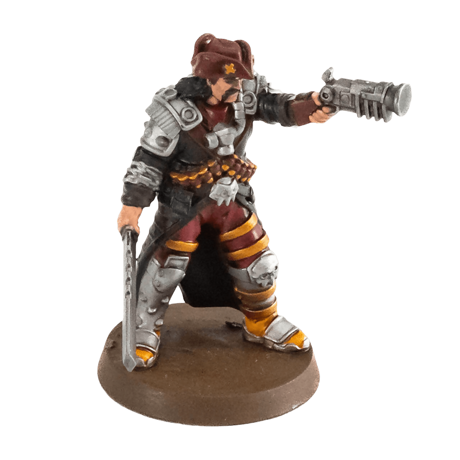 Killian Vane III Unpainted Miniature from Heroscape Age of Annihilation Battle Box: Battle for the Wellspring