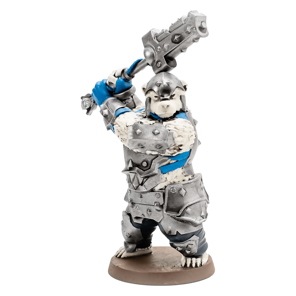 Knight Primus Adelbern Prepainted New in Box Miniature from Heroscape Age of Annihlation Rising Tide on Wargame Trader