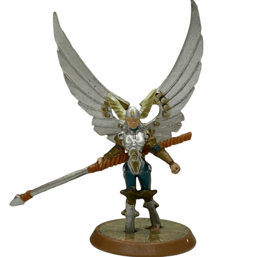 Raelin the Kyrie Warrior Prepainted Miniature From Heroscape Master Set: Rise of the Valkyrie on Wargame Trader
