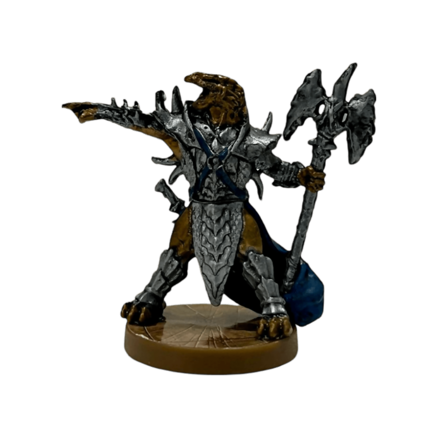Rhogar Dragonspine Prepainted Miniature From Heroscape Expansion Set: Warriors of Eberron (Wave D2) on Wargame Trader