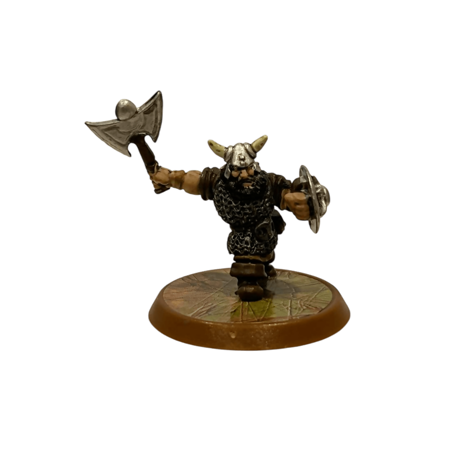 The Axegrinders of Burning Forge Prepainted Miniature From Heroscape Expansion Set: Blackmoon's Siege (Wave 9)
