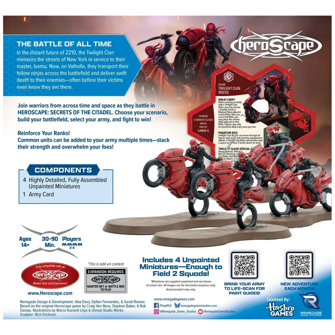 Twilight Clan Riders Army Expansion (Unpainted) (New in Box)