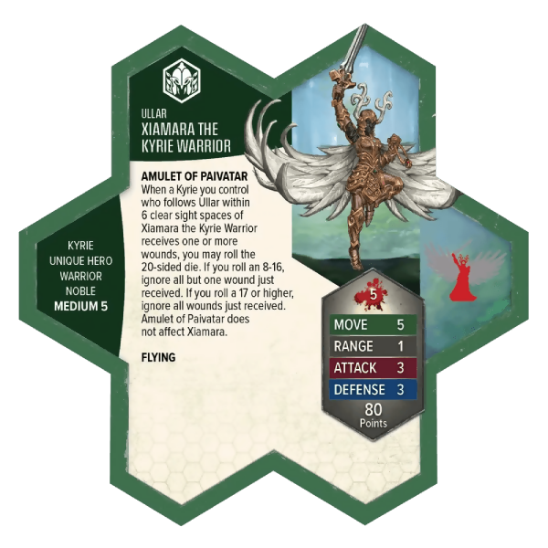 Xiamara the Kyrie Warrior (Unpainted)