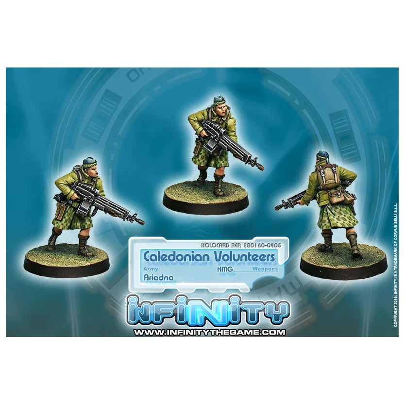 Ariadna: Caledonian Volunteers (HMG) (Unpainted) (Assembled)
