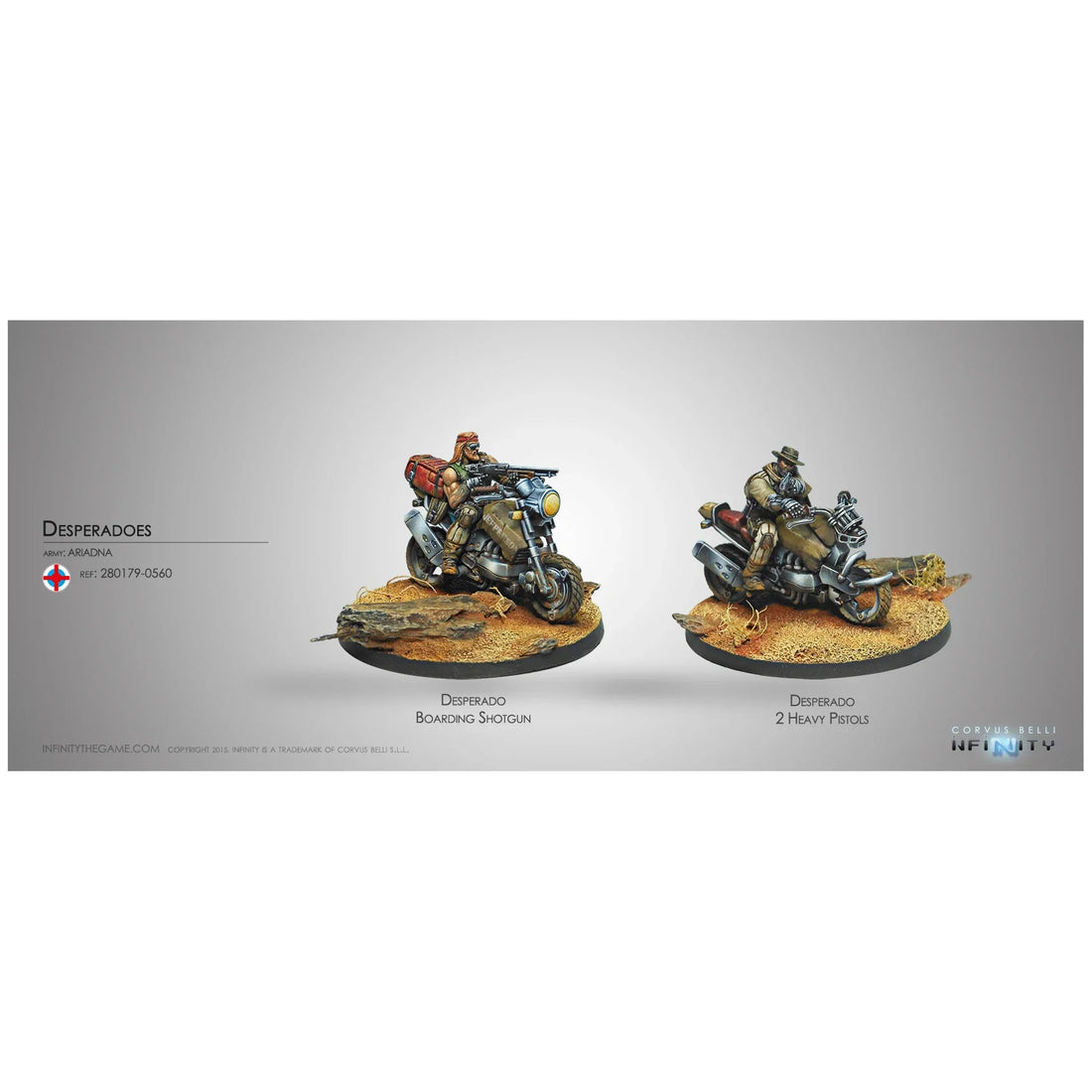 Ariadna: Desperadoes (Unpainted) (Assembled)