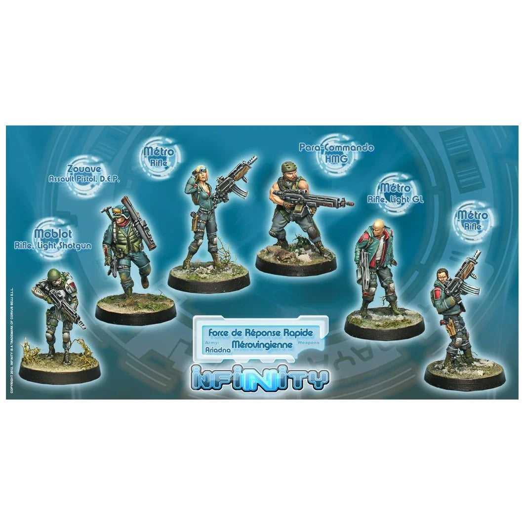 Ariadna: Force de Réponse Rapide Merovingienne (Custom Painted) (Assembled)