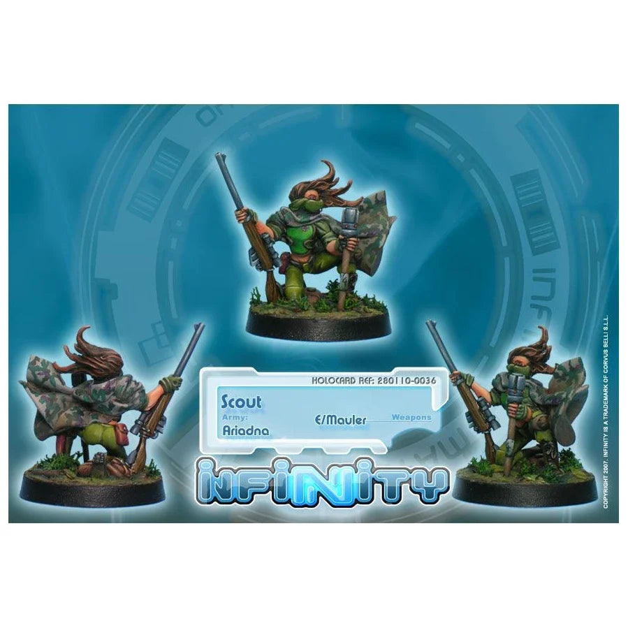 Ariadna: Scout (E/Mauler) (Custom Painted) (Assembled)