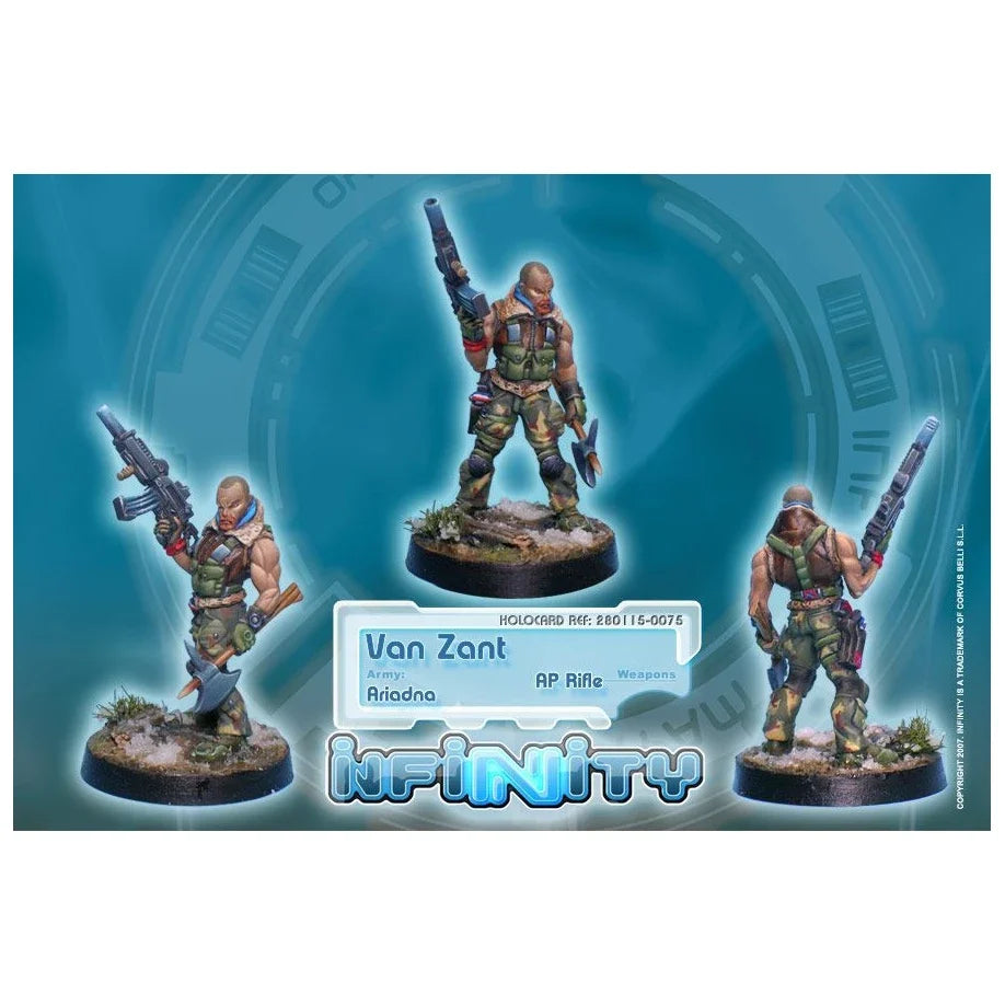 Ariadna: Van Zant (AP Rifle) (Unpainted) (Assembled)