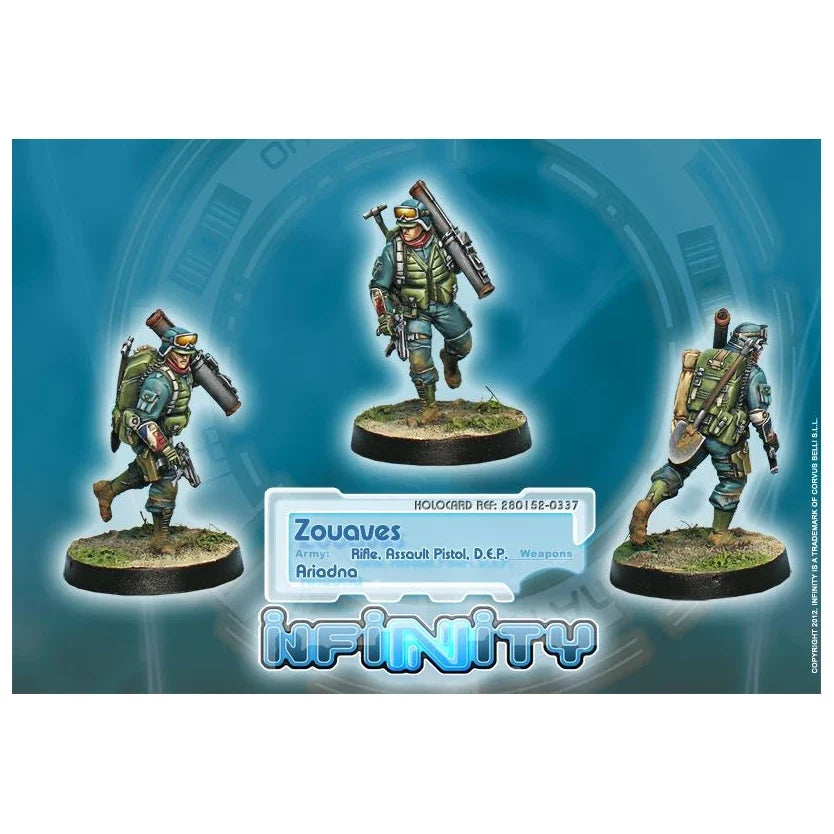 Ariadna: Zouaves (D.E.P. Assault Pistol) (1) (Unpainted) (Assembled)