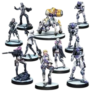 Infinity - ALEPH's Operations Action Pack (Custom Painted) (Assembled)