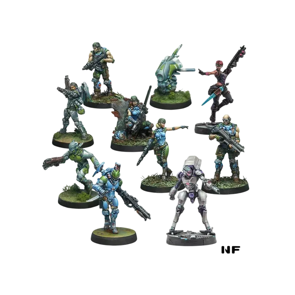 Infinity - Acontecimento Combat Force Repack Alpha (25th Anniversary) (Unpainted) (Assembled)