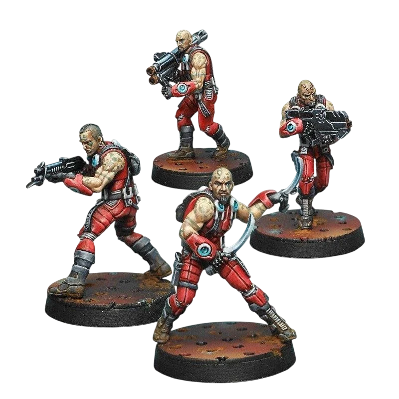 Infinity - Corregidor Jaguars Nomads (Custom Painted) (Assembled)
