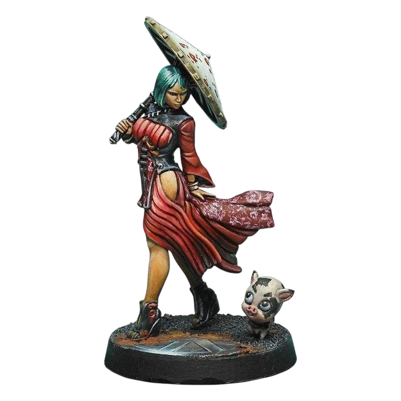 Infinity - Dragon Lady, Imperial Service Judge Yu Jing (Custom Painted) (Assembled)