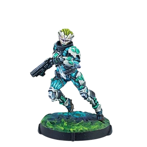 Infinity - Hatail Spec-Ops Tohaa (Custom Painted) (Assembled)