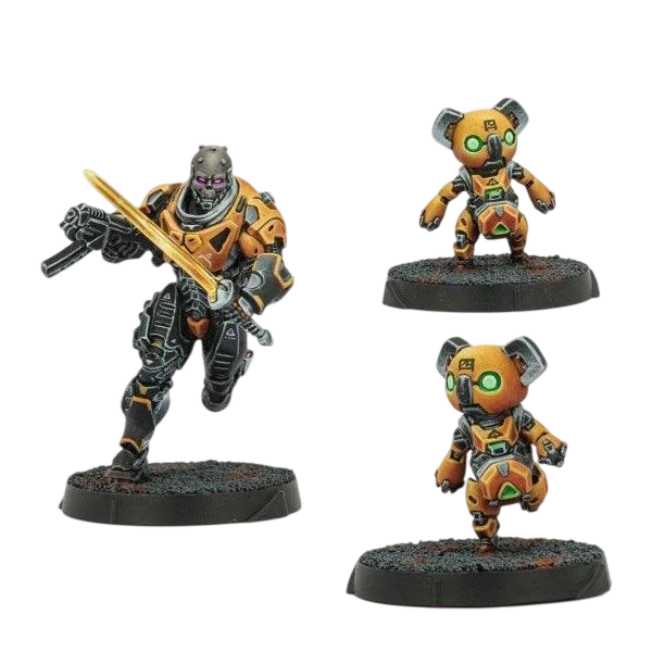 Infinity - Húláng Shocktroopers (Submachine Gun) Yu Jing (Custom Painted) (Assembled)