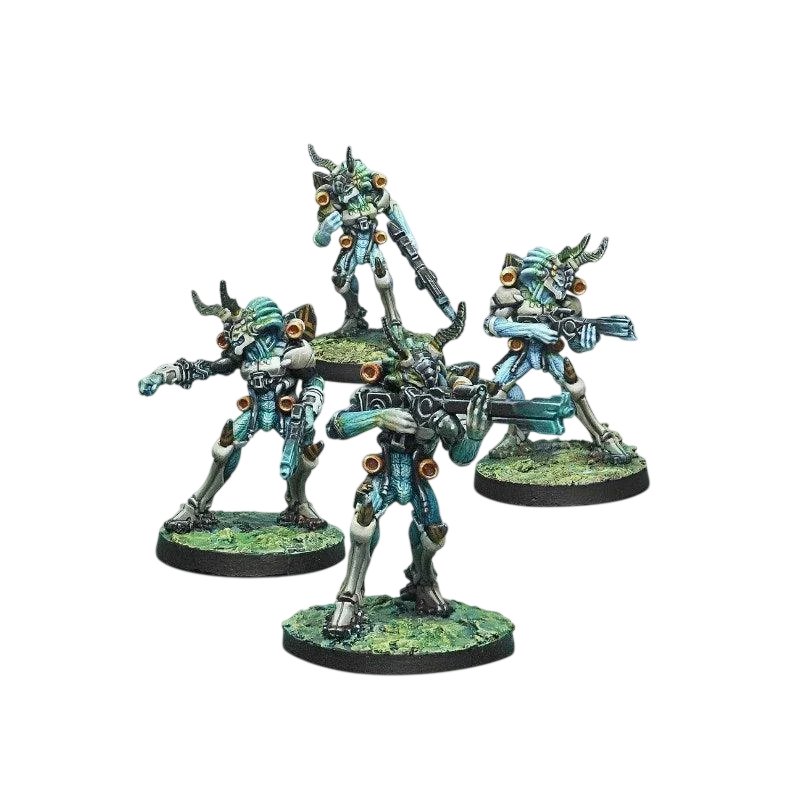 Infinity - Kaauri Sentinels Tohaa (Custom Painted) (Assembled)