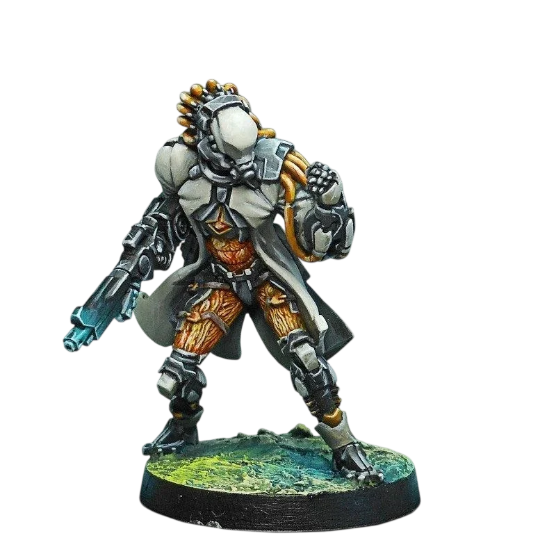 Infinity - Kosuil Assault Pioneers (K1 Combi Rifle) Tohaa (Unpainted) (Assembled)