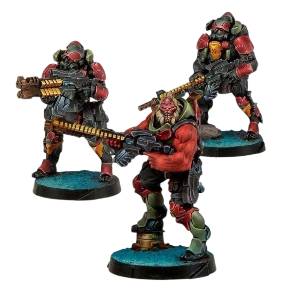 Infinity - Morat Tarlok Pack Combined Army (Unpainted) (Assembled)