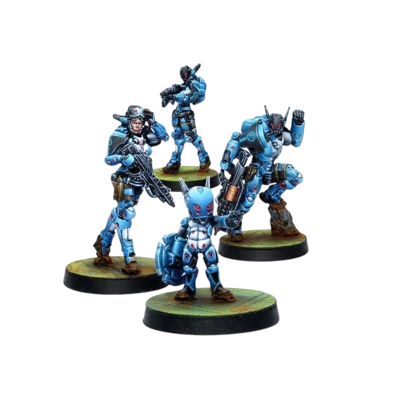 Infinity - ORC Troops PanOceania (Unpainted) (Assembled)
