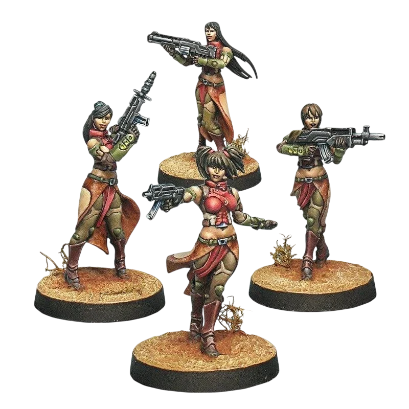 Infinity - Odalisques Haqqislam (Unpainted) (Assembled)