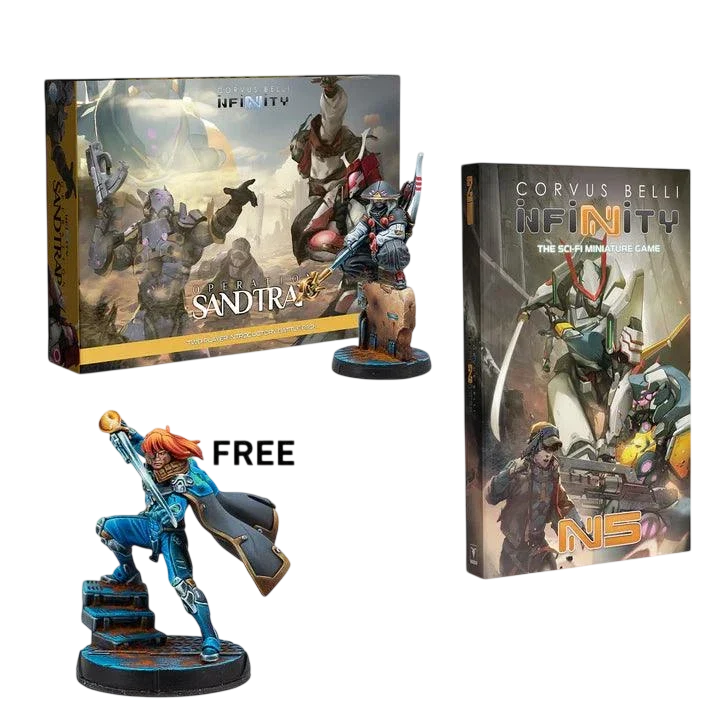 Infinity - Operation Sandtrap Bundle (Unpainted) (Assembled)