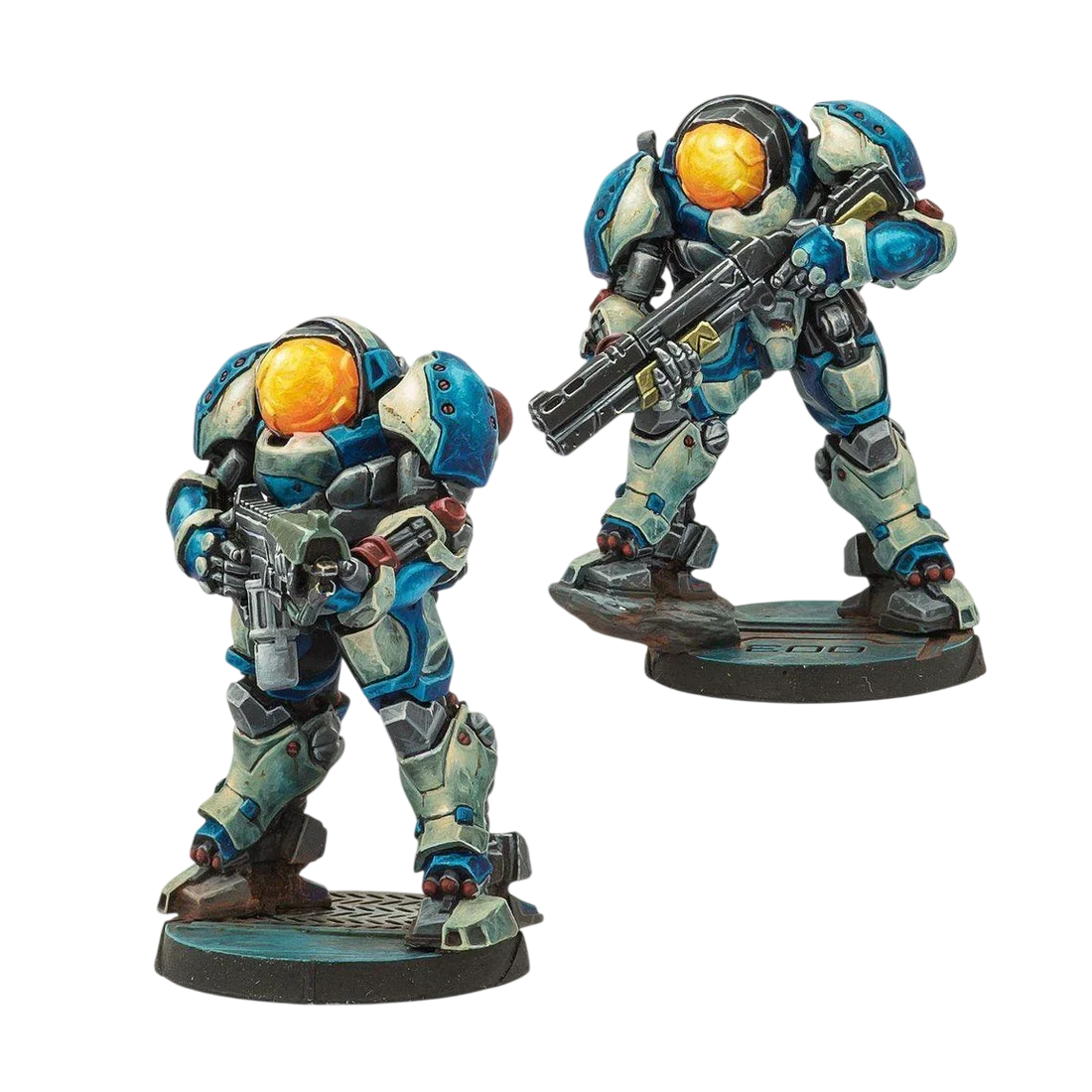Infinity - Patchers, Structural Response Team Ariadna (Custom Painted) (Assembled)