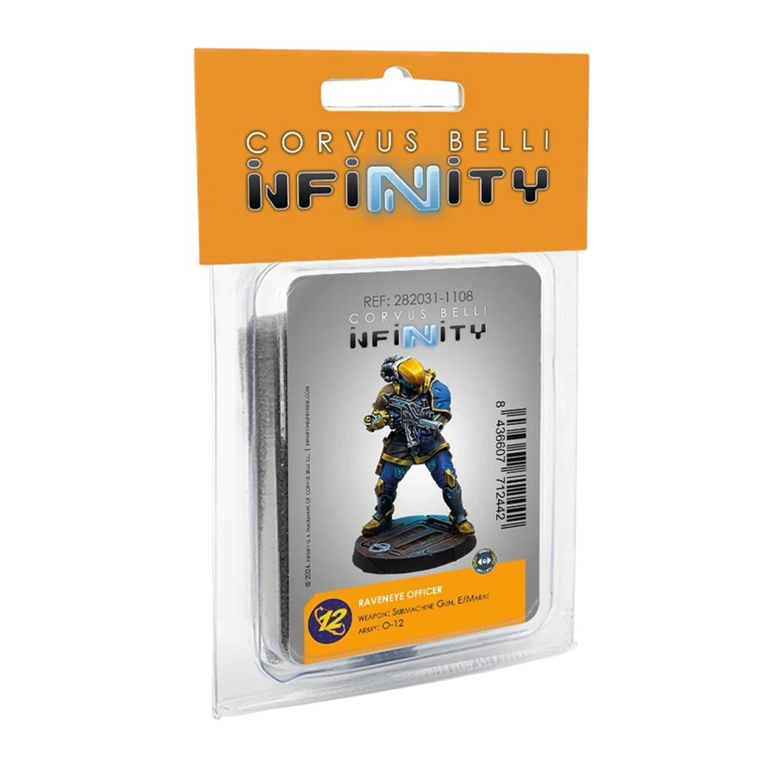 Infinity - Raveneye Officer (Submachine Gun, E/Marat) (New in Box)
