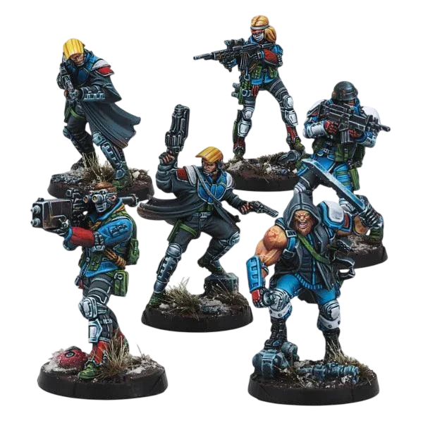 Infinity - Reinforcements: Ariadna Pack Alpha (Unpainted) (Assembled)