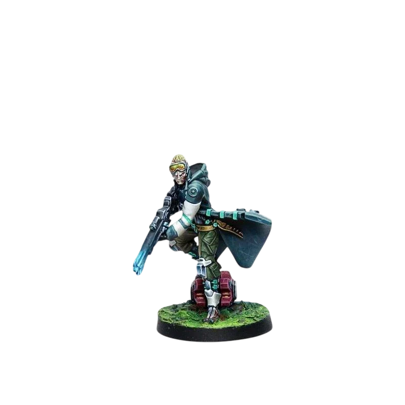 Infinity - Taagma Schemers (Viral Sniper Rifle) NA2-Spiral (Unpainted) (Assembled)