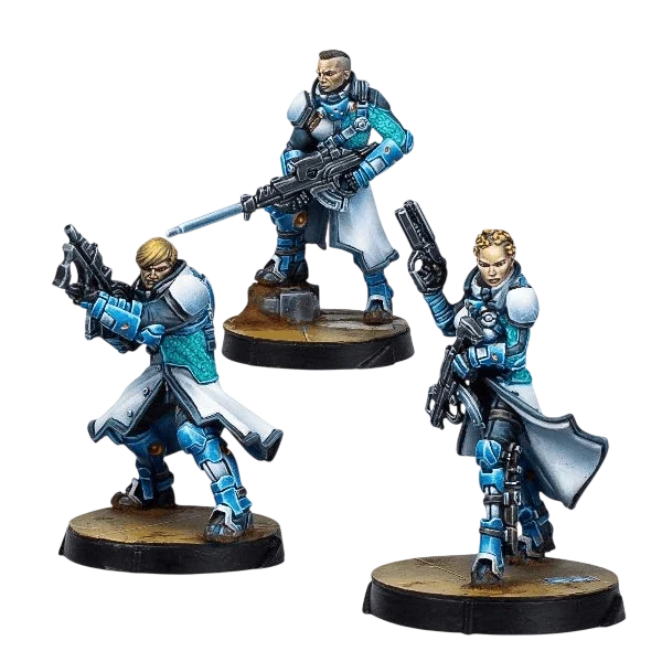 Infinity - Tertiarian Trinitarian PanOceania (Custom Painted) (Assembled)