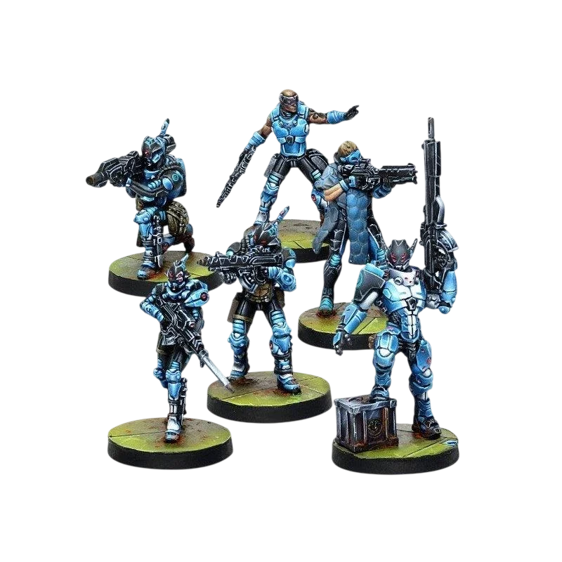 Infinity - Varuna Immediate Reaction Division (Panoceania Sectorial Starter Pack) PanOceania (Unpainted) (Assembled)