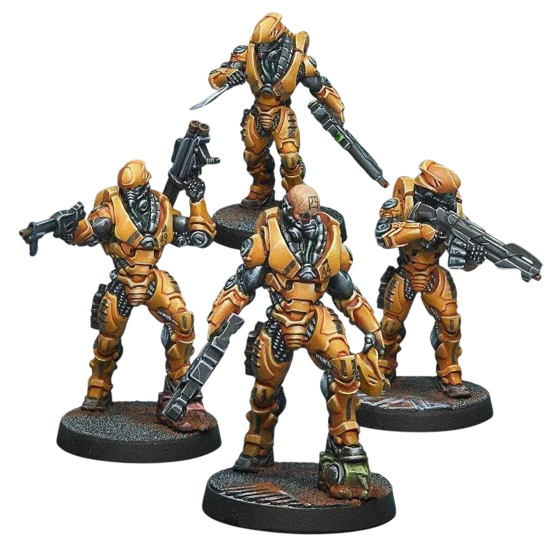 Infinity - Wu Ming Assault Corps Yu Jing (Custom Painted) (Assembled)