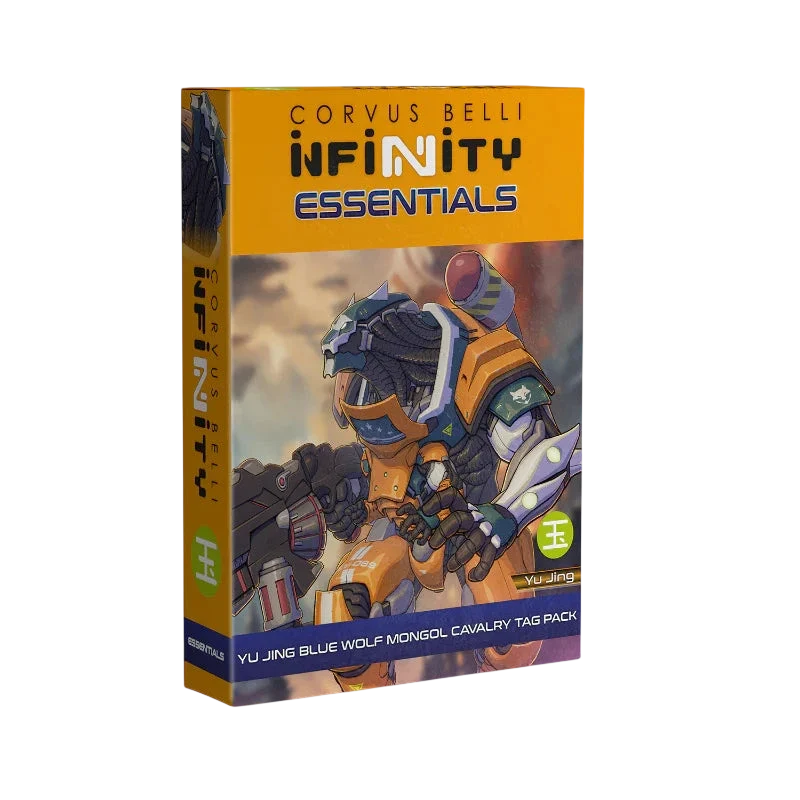 Infinity - Yu Jing Blue Wolf Mongol Cavalry TAG Pack (Custom Painted) (Assembled)