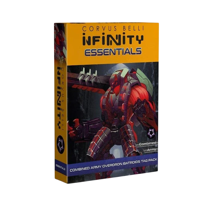 Infinity Essentials - Combined Army Overdron Batroids TAG Pack (Custom Painted) (Assembled)