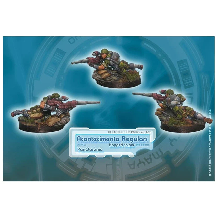 PanOceania: Acontecimento Regulars (Sniper) (Unpainted) (Assembled)