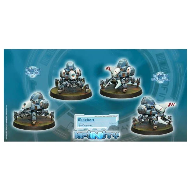 PanOceania: Mulebots (2) (Custom Painted) (Assembled)