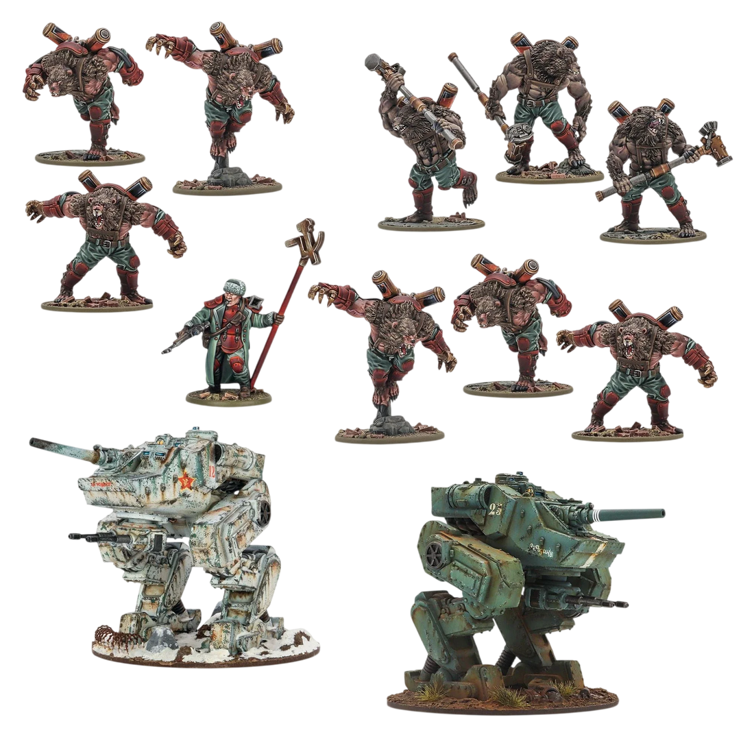 Konflikt '47 Soviet Bloc Elite Operational Group (New on Sprue)