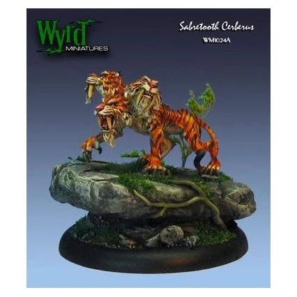 Malifaux Classics: Sabertooth Cerberus (Custom Painted) (Assembled)