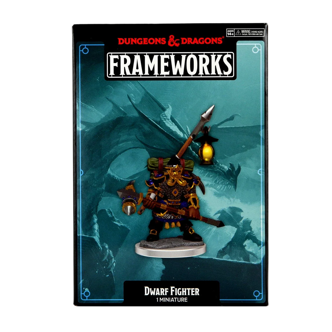 D&D Frameworks: Dwarf Fighter Male (New in Box)