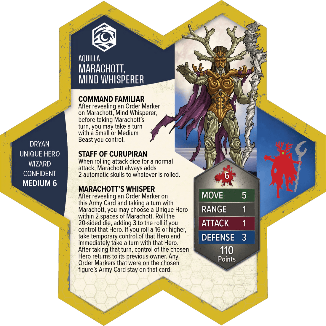 Marachott, Mind Whisperer (Embers of War) (Custom Painted)