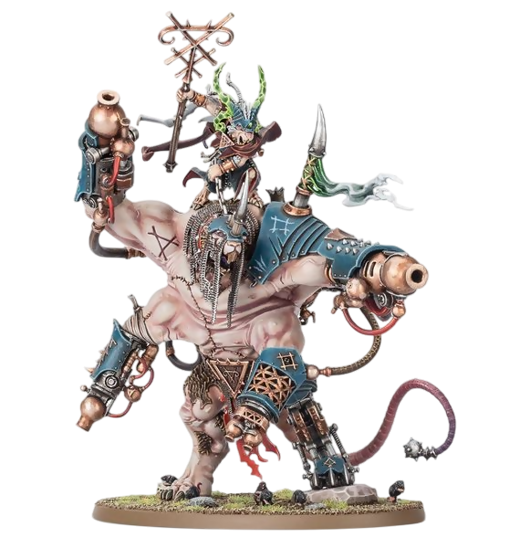 Thanquol and Boneripper (Custom Painted) (Assembled) From Warhammer 40k Age of Sigmar