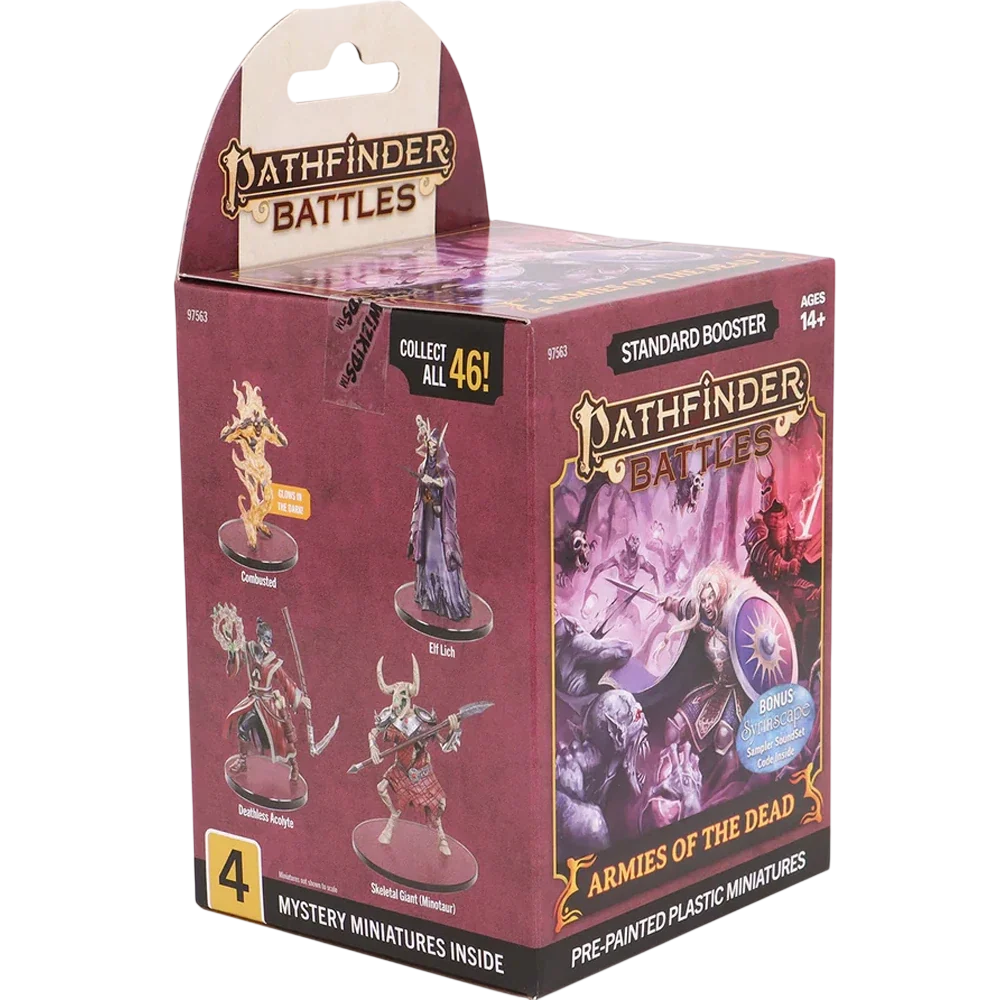 Pathfinder Battles: Armies of the Dead Single Booster (Prepainted) (New in Box)