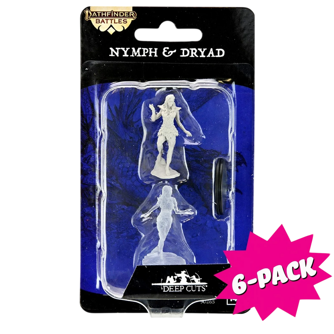 Pathfinder Battles Deepcuts Nymph: & Dryad (Bundle of 6) (Custom Painted)