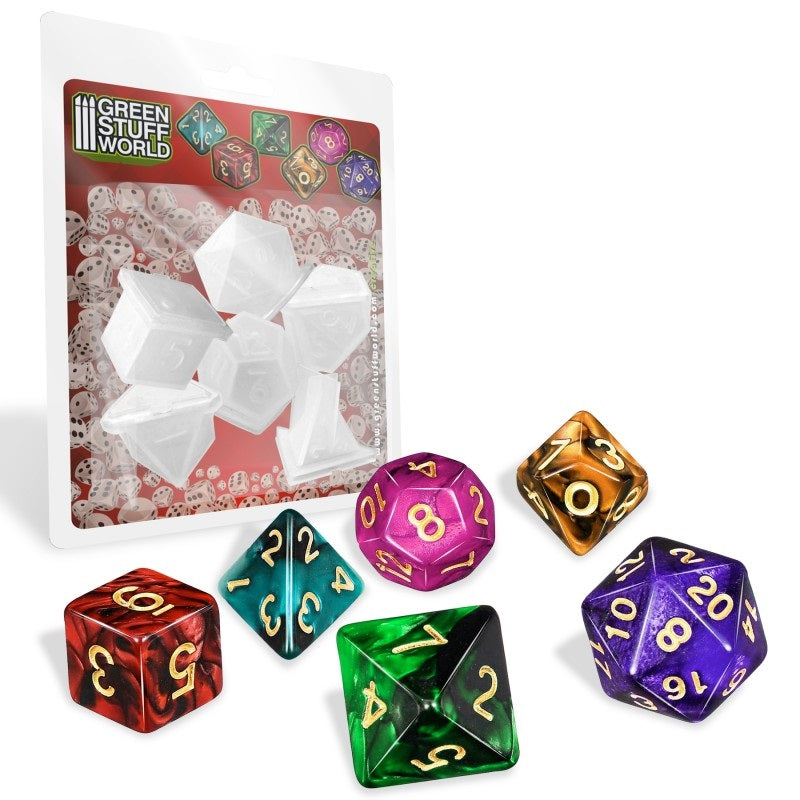 Green Stuff World - RPG Dice Molds 2496