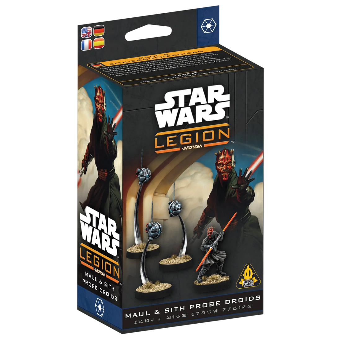 Star Wars: Legion - Darth Maul & Sith Probe Operative (New on Sprue)