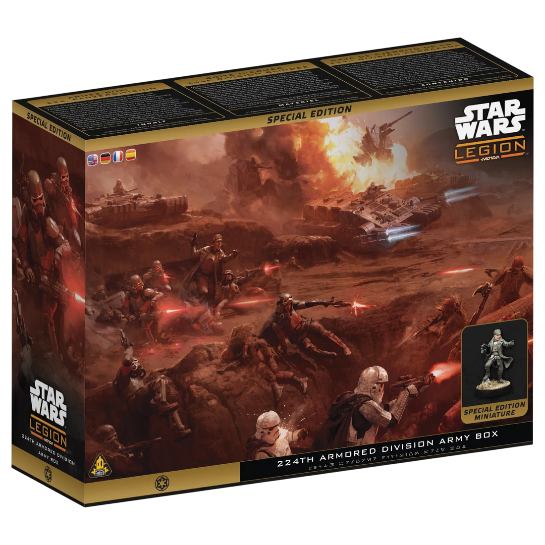 Star Wars: Legion - 224th Armored Division Army Box (New in Box)