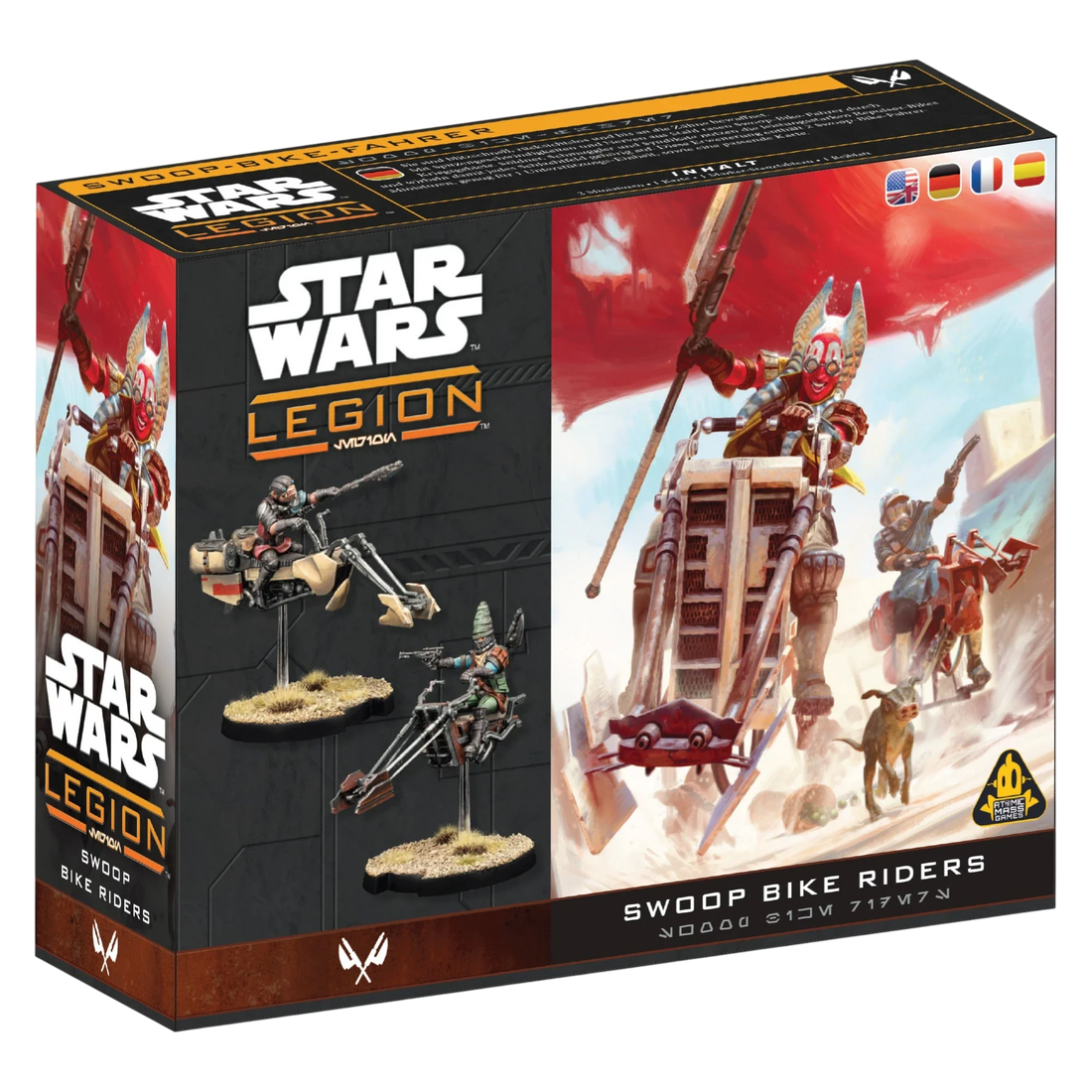 Star Wars: Legion - Swoop Bike Riders (Custom Painted) (Assembled)