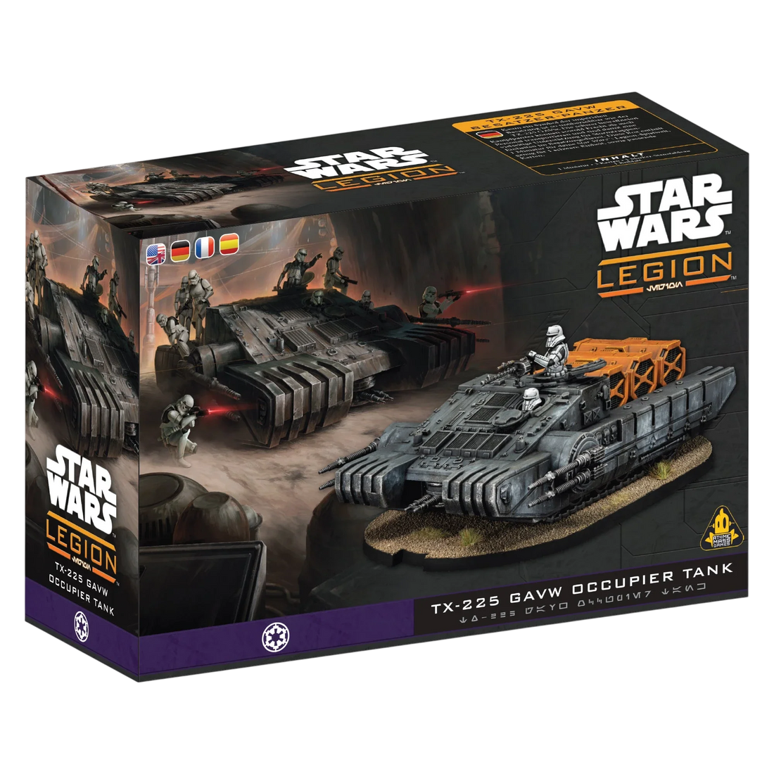 Star Wars: Legion - TX-225 GAVw Occupier Tank (Unpainted) (Assembled)
