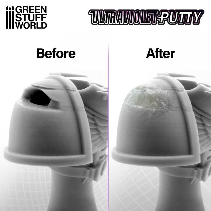 Green Stuff World for Models and Miniatures Ultraviolet Putty 50ml 4388 - Cobbco