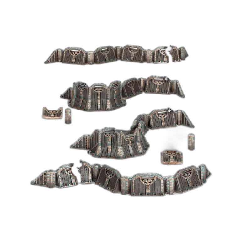 Aegis Defence Line (Unpainted) (Assembled) From Warhammer 40k
